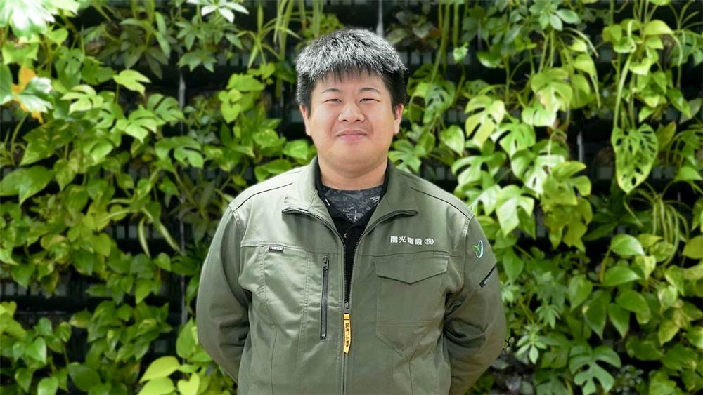 関光電設(株)田村君
