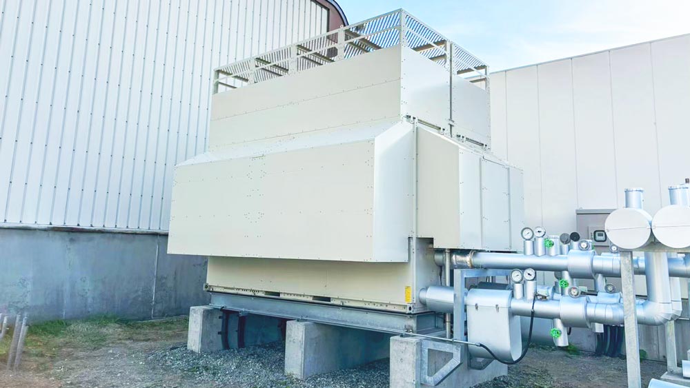 DT-RⅢ用積雪地域向け特注防音システム