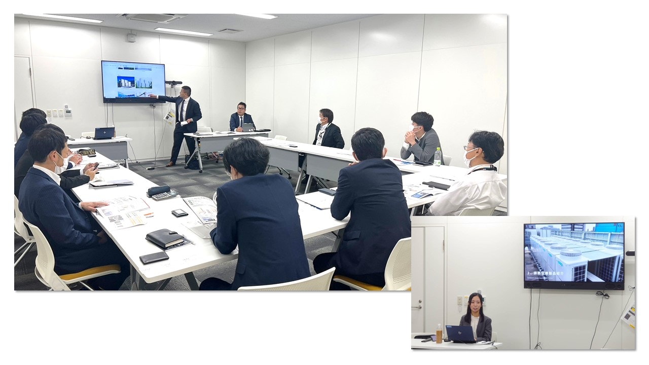 三菱電機住環境システムズ(株)九州支社様勉強会の様子