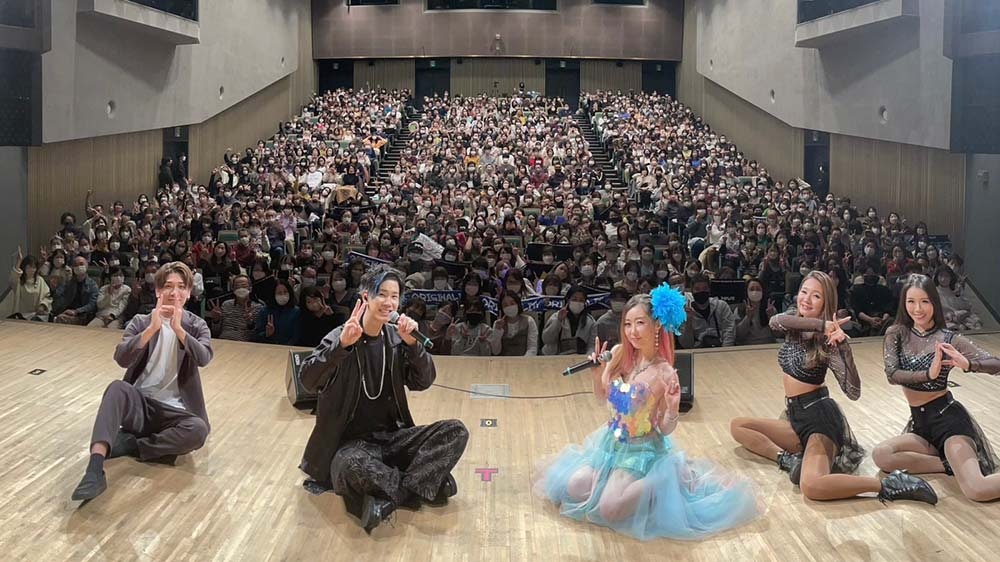 コンサートの集合写真