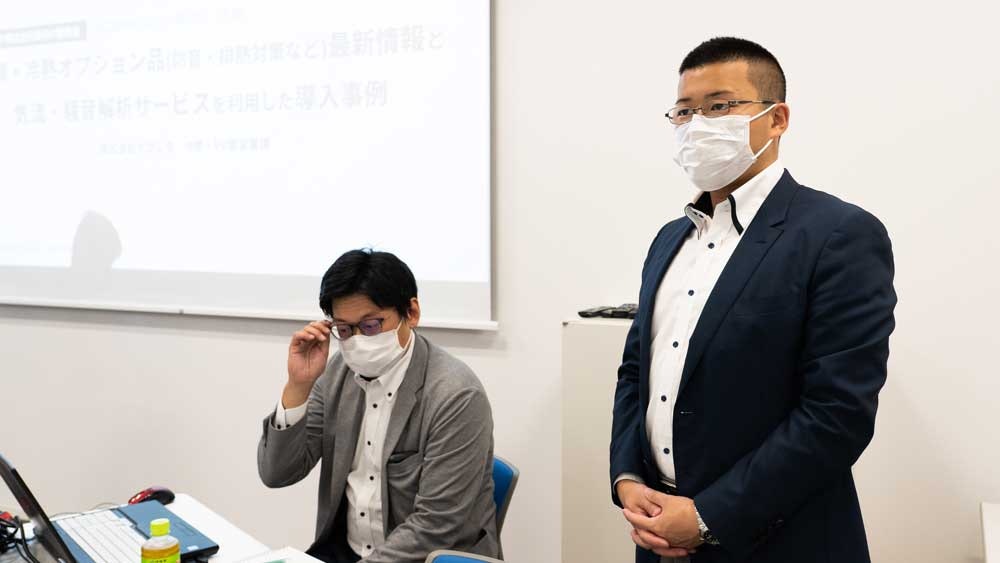 製品勉強会の様子