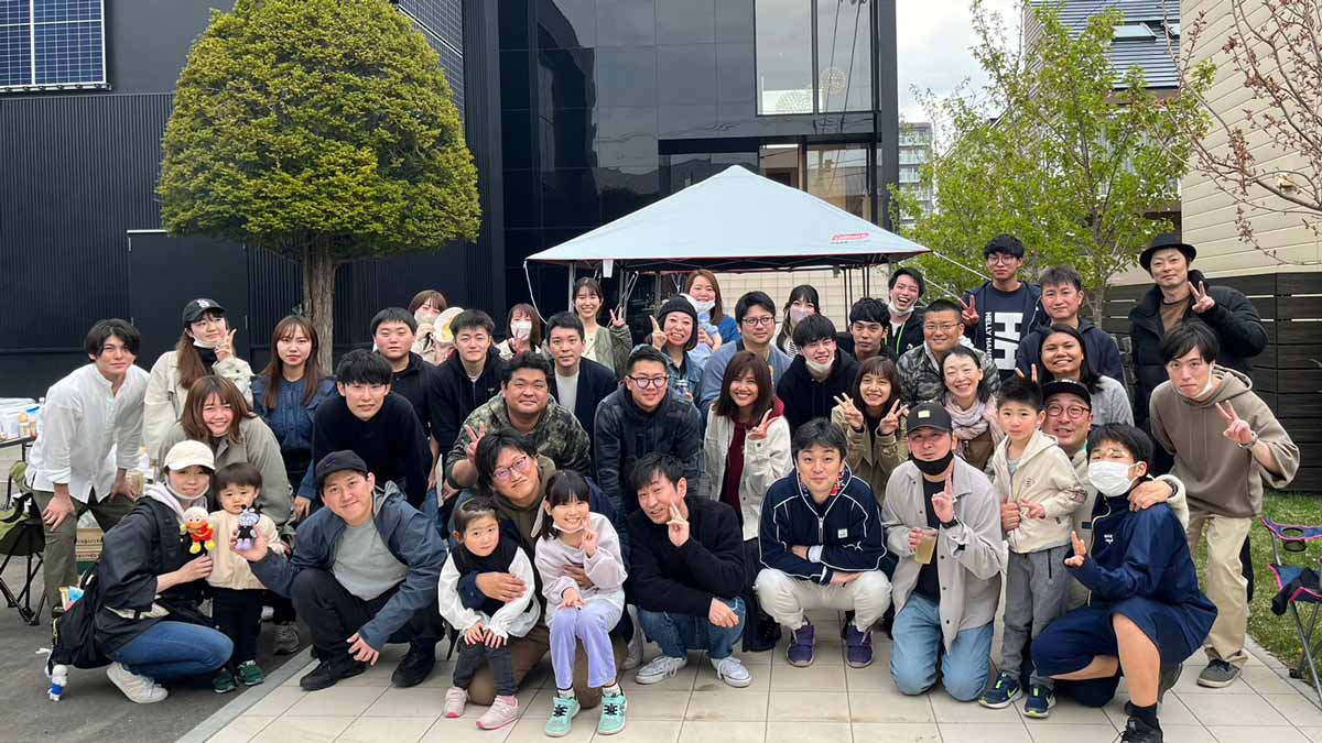 楽笑会　2023年春のお花見&BBQ実施