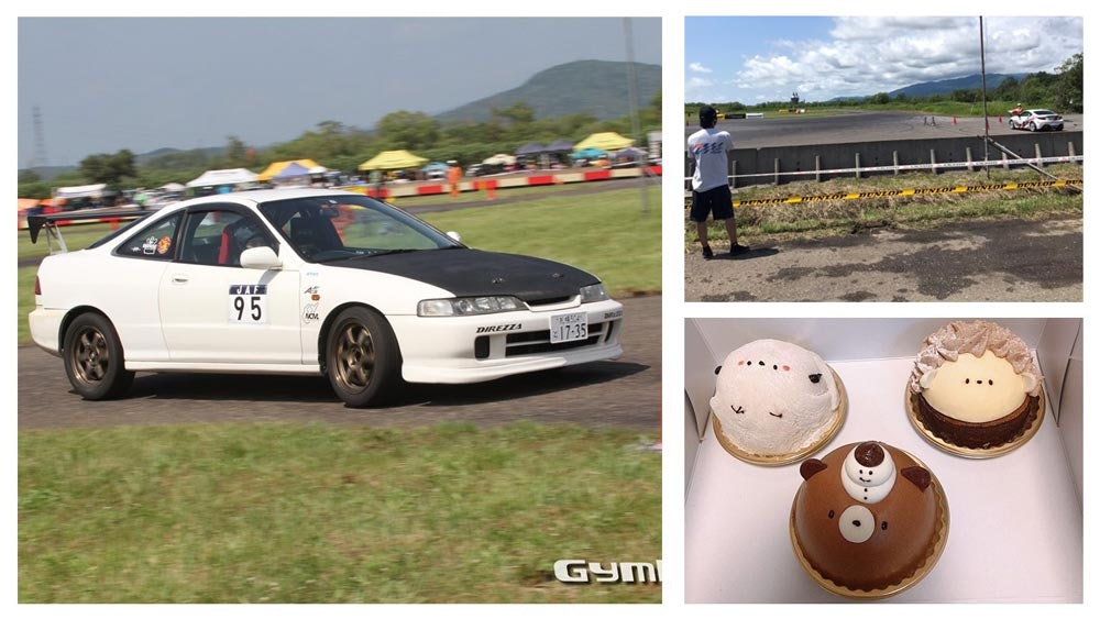 趣味のモータースポーツ(左) 好きなケーキ(右)