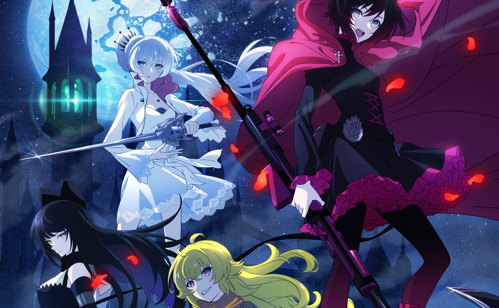 RWBY 氷雪帝国」コミカライズ告知画像。 - 3DCGアニメ「RWBY」虚
