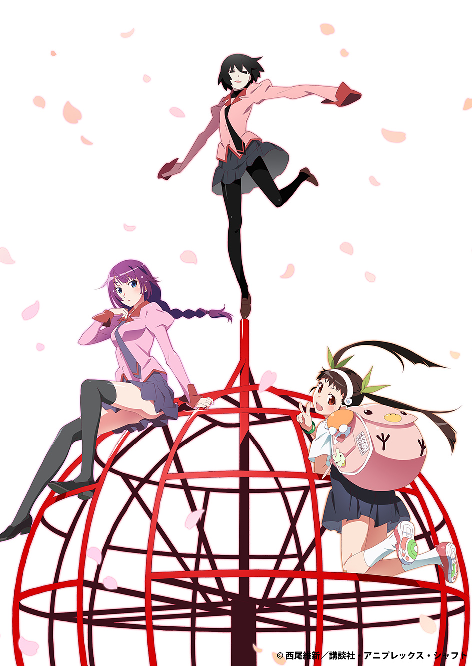 物語シリーズ Illustration Works アニメ〈物語〉シリーズ 10th Anniversary Illustration Works