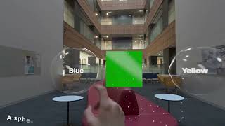 Bubble-UI: A Fatigue-Reducing and User-Friendly Spatial UI System Using a Soap Bubble Metaphor の研究画像