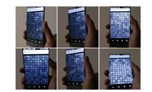 LiveSurface：センサ情報を利用したインタラクティブな質感表現手法 の研究画像