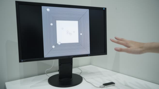 3次元に拡張したダミーカーソル実験における自身のカーソルの特定 の研究画像