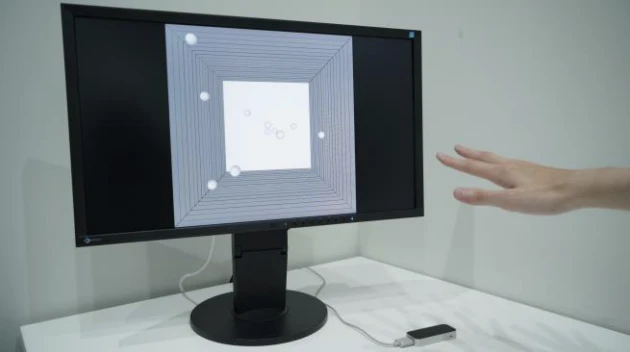 3次元に拡張したダミーカーソル実験における自身のカーソルの特定 の研究画像