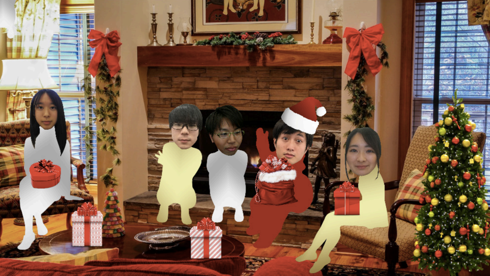 ココココラージュ: 顔画像とポーズ画像共有による集合写真生成の検討と試作 の研究画像