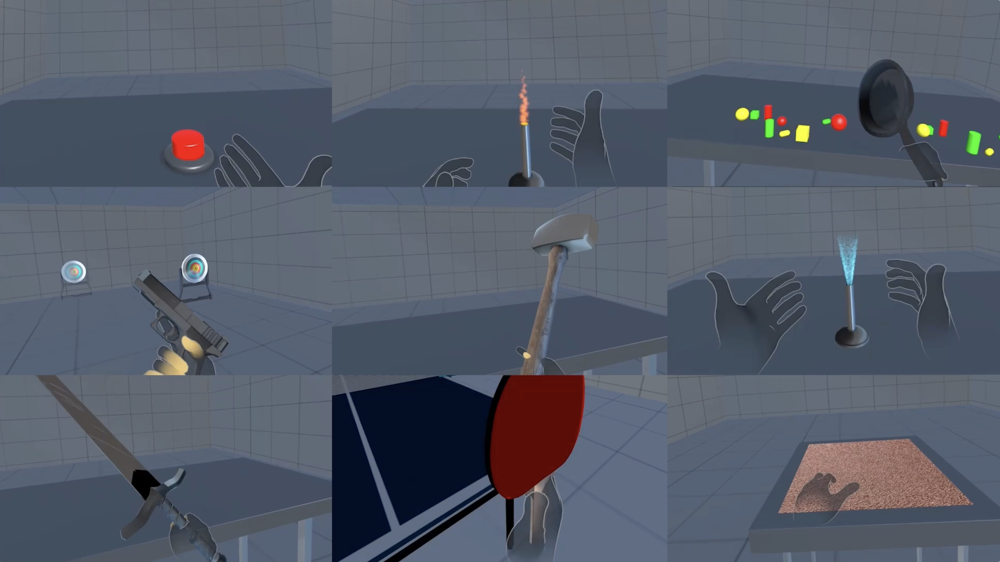 Developing a sample for comparing the characteristics of haptic displays の研究画像