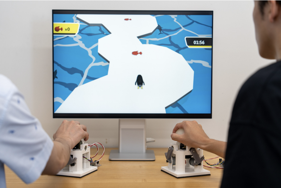 複数プレイヤーの操作感覚同期によるビデオゲーム体験への影響 の研究画像