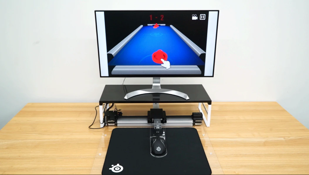 ゲーム観戦におけるプレイヤ操作の追体験システムの試作 の研究画像