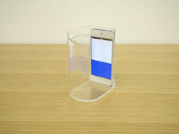 Arctanbler：空中でも水平を得られる計量カップ の研究画像