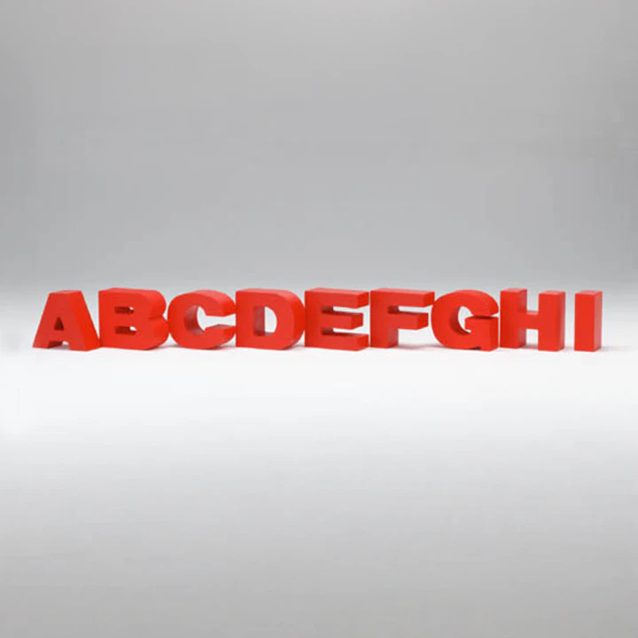 オブジェ HD-255-C アルファベット