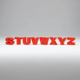 オブジェ HD-255-X アルファベット