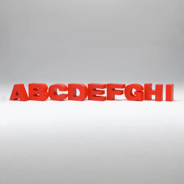 オブジェ HD-255-E アルファベット