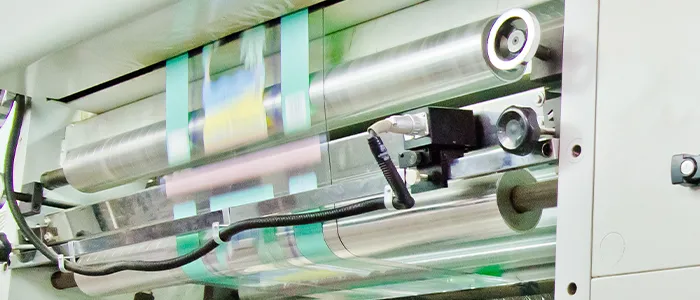 グラビア印刷の様子