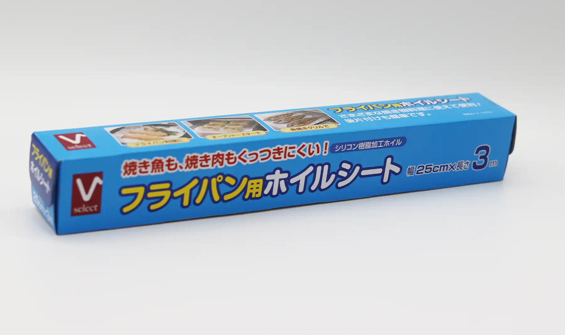 valor select フライパン用ホイルシート 25cm×3m | 中部流通株式会社