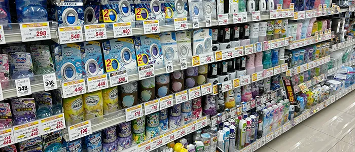 芳香剤売場の写真