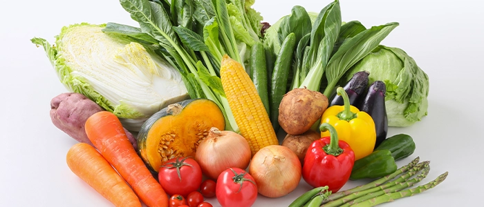 色とりどりの野菜