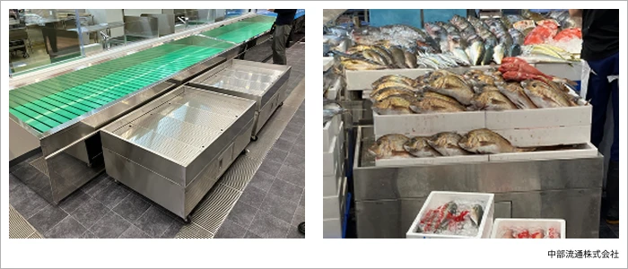 対面売場の様子