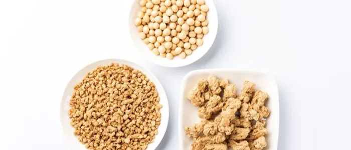 大豆と大豆チップス