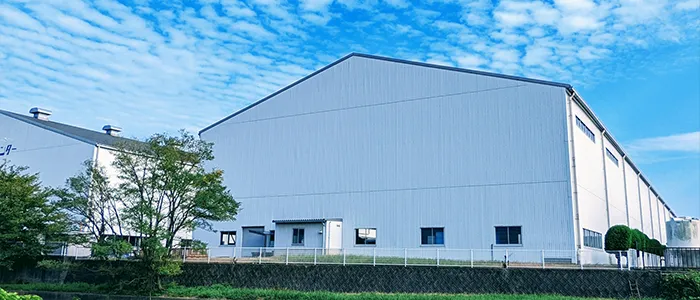 食品工場の外観