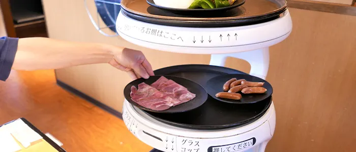自動配膳ロボット