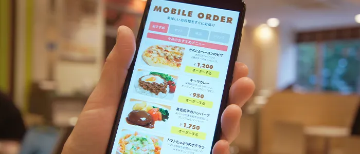 モバイルオーダーのイメージ