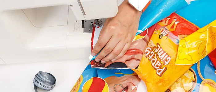 パッケージをアップサイクルする人