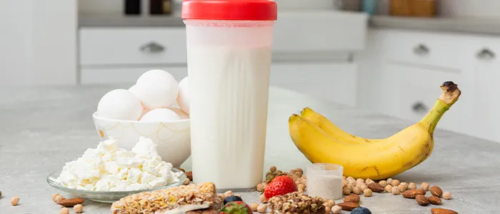 プロテインとタンパク質