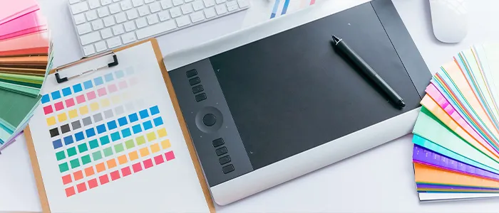 カラーチャートとペンタブ