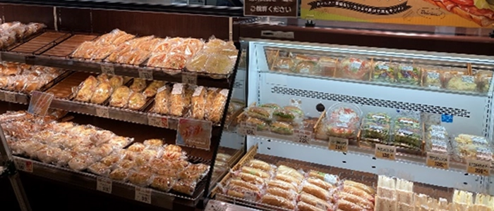 立ち上げをサポートしたパン売場