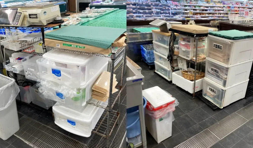 提案前の備品の様子