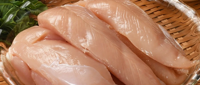 代表的なタンパク質食材の鶏肉