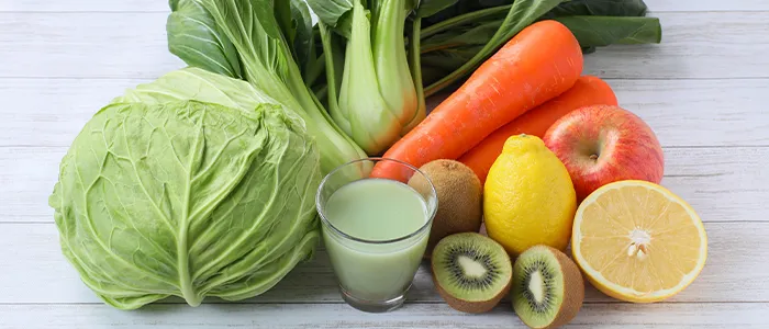 青汁とその材料