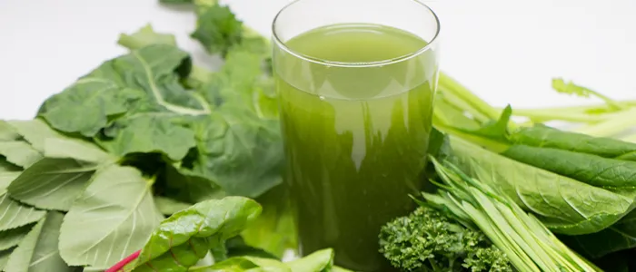 青汁と野菜