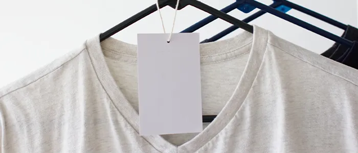 RFIDタグがついた商品