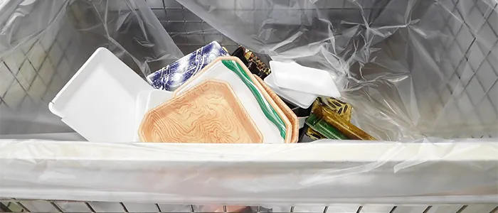 トレー回収ボックス