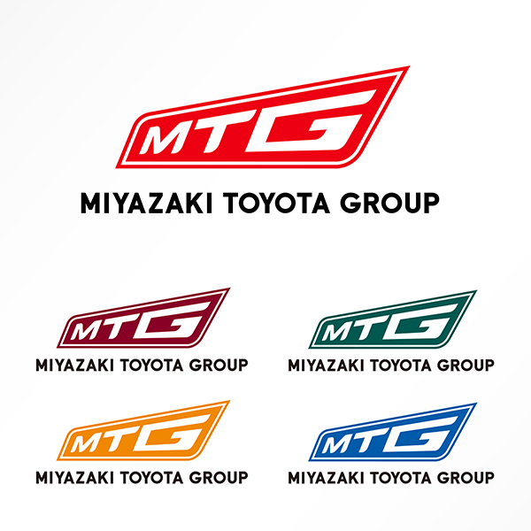 宮崎トヨタグループコーポレートロゴデザイン