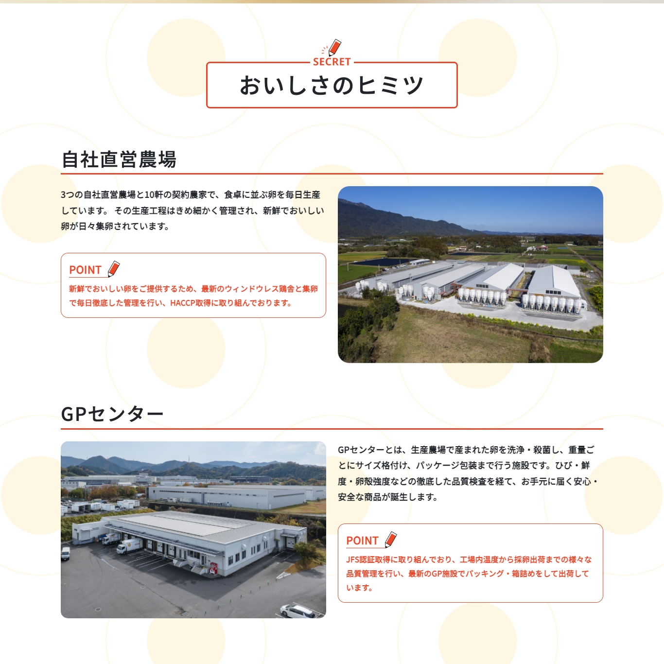 フカベエッグ Webサイト