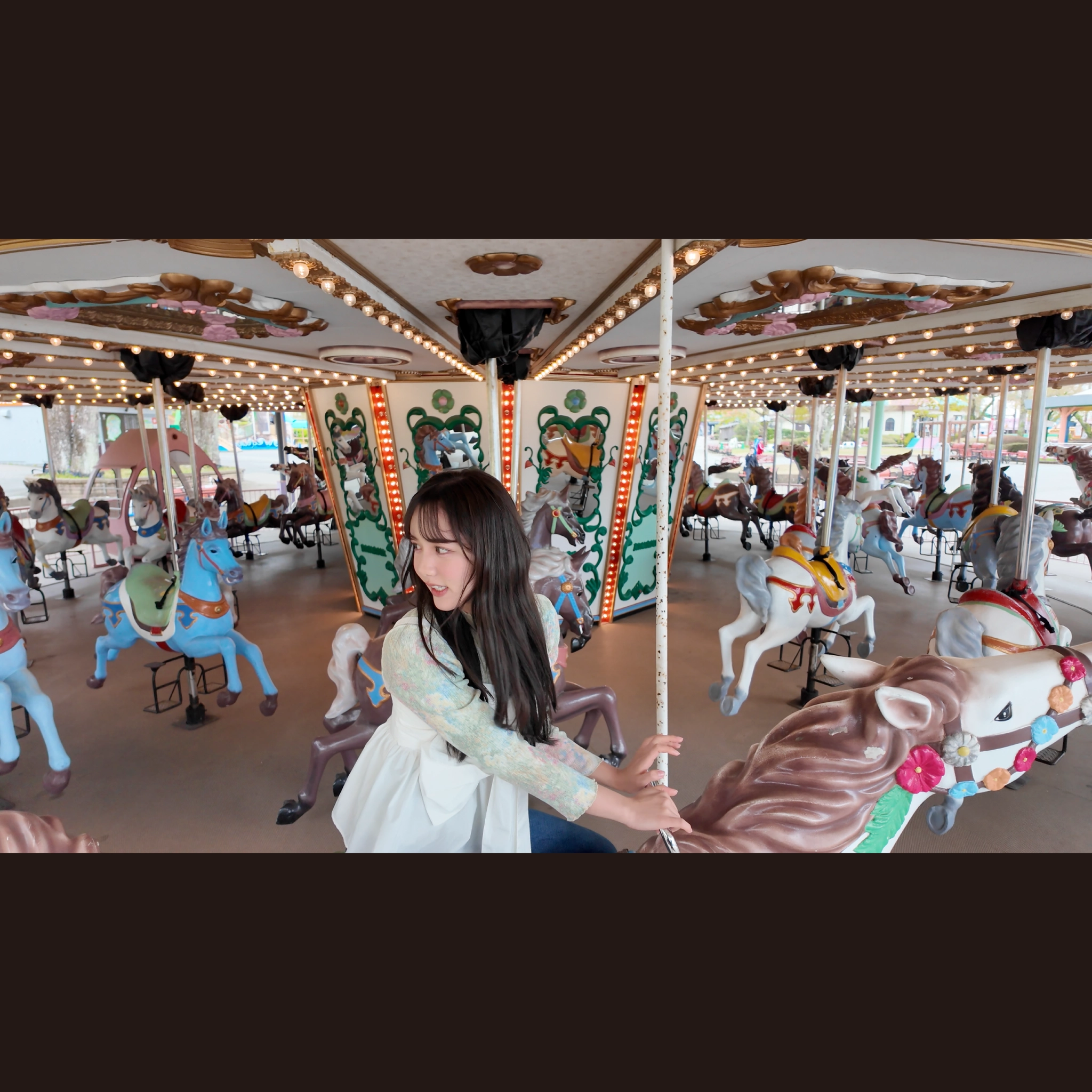 YouTube動画制作　「城島高原大図鑑 【遊園地】かわいい調査員が空を飛ぶ!? 城島高原を絶叫調査してみた。」
