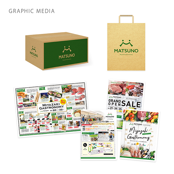 スーパーまつの アミュプラザ宮崎店 ブランディング