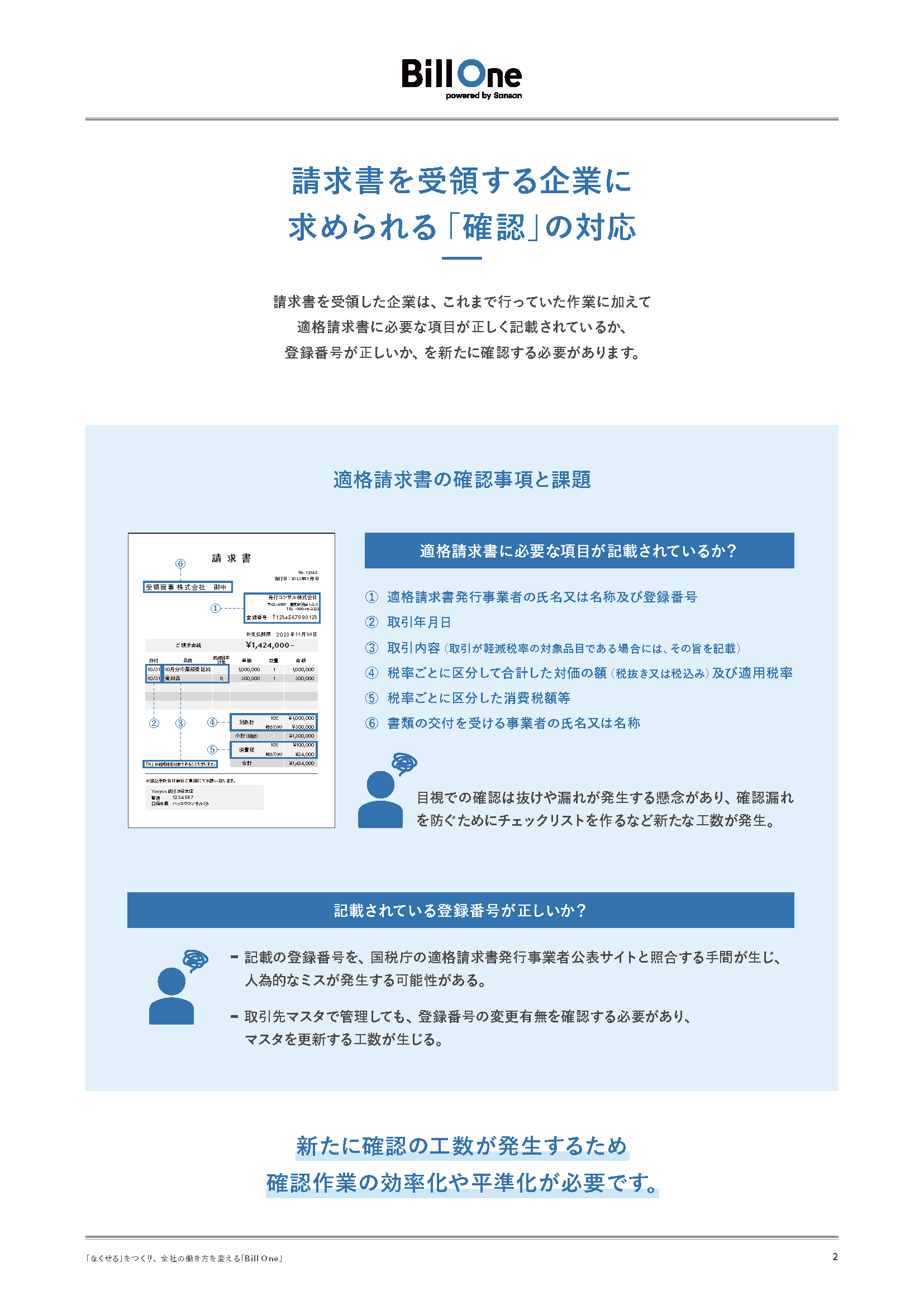 インボイス制度対応で見落としがちな請求書「受領」の3つのポイント