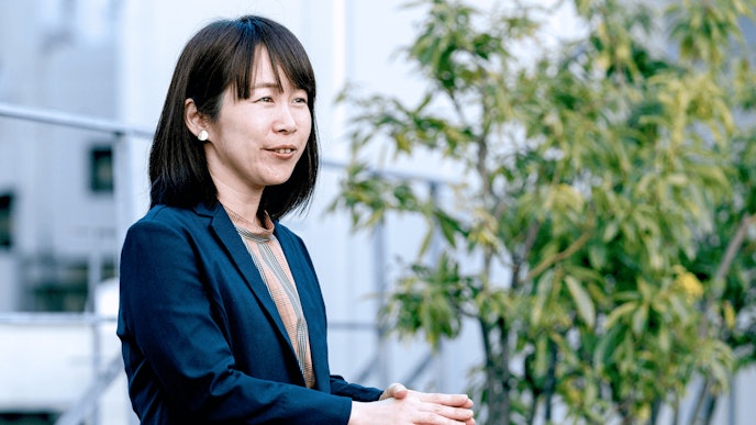 展示会場にスキャナーを持ち込むことで、カタログの即日発送も可能になりました/橋口鮎美様