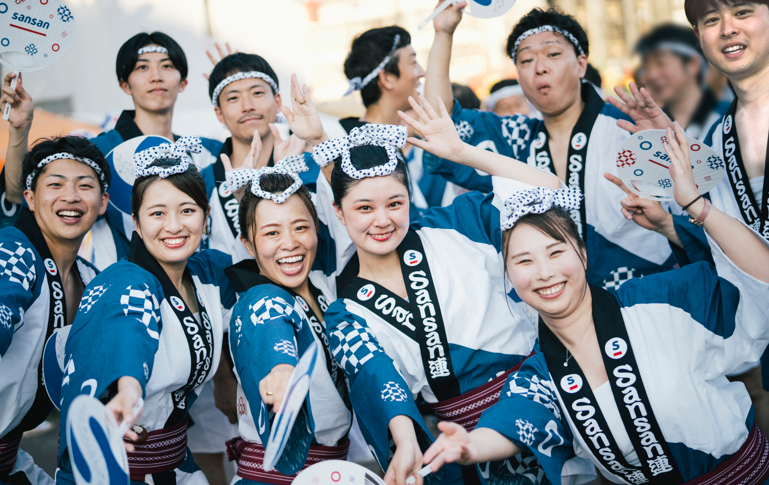 2024阿波おどり Sansan藍場浜演舞場