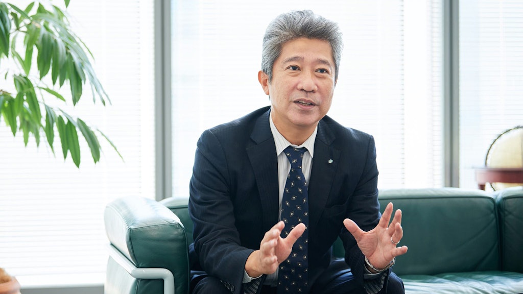 社内はもちろん、グループ会社の人脈も営業活動に活用することを目的としていました/柴田幸生様