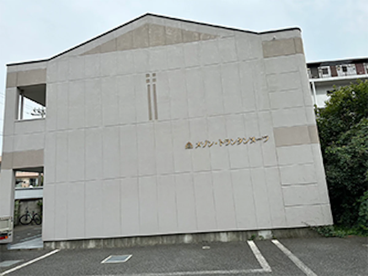 賃貸物件の外壁塗装・屋根改修工事（茅ヶ崎市）の施工前