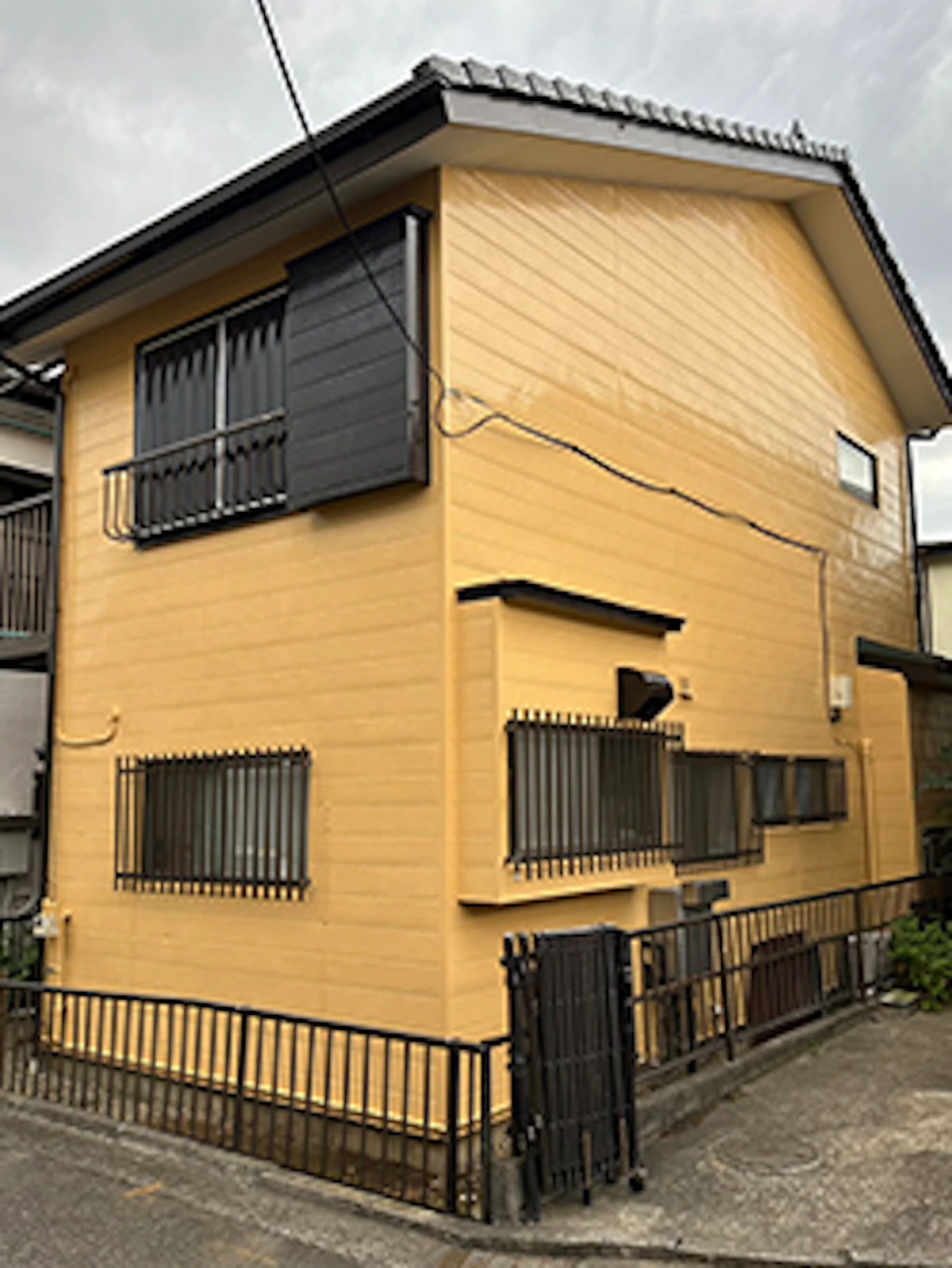 戸建住宅の外壁塗装工事（茅ヶ崎市）の施工前